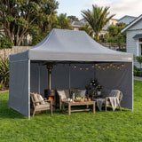 TOUGHOUT Thunderstorm Gazebo 3x4.5M - Grey