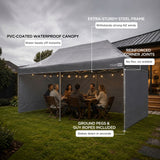 TOUGHOUT Thunderstorm Gazebo 3x6M - Grey
