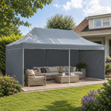 TOUGHOUT Thunderstorm Gazebo 3x6M - Grey