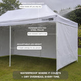 TOUGHOUT Breeze Gazebo 3x6M - White