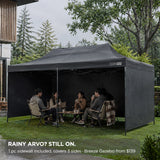 TOUGHOUT Breeze Gazebo 3x6M - Black