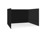 TOUGHOUT Breeze Gazebo Side Wall 3x3M - Black