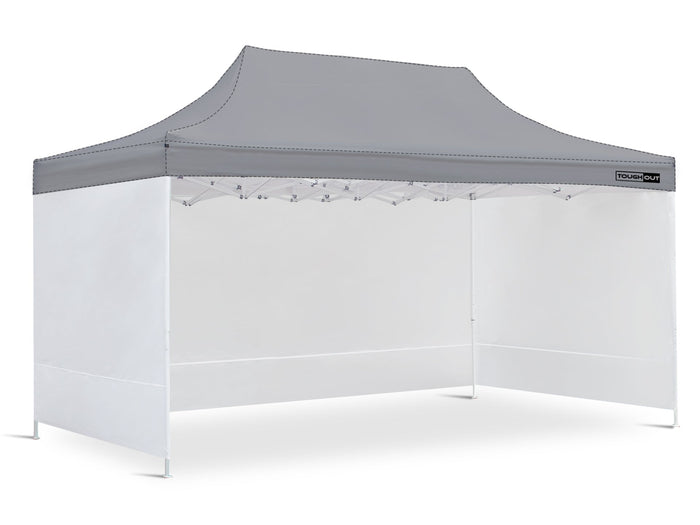 TOUGHOUT Breeze Gazebo Side Wall 3x4.5M - White