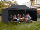 TOUGHOUT Breeze Gazebo 3x6M - Black