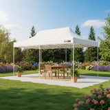 TOUGHOUT Breeze Gazebo 3x6M - White
