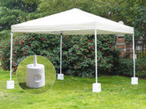 TOUGHOUT 4PCS Gazebo Water Base