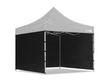 TOUGHOUT Thunderstorm Gazebo Side Wall 3x3M - Black