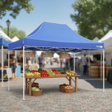 TOUGHOUT Thunderstorm Gazebo 3x4.5M - Blue