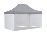 TOUGHOUT Thunderstorm Gazebo Side Wall 3x4.5M - White