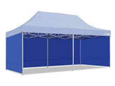 TOUGHOUT Thunderstorm Gazebo Side Wall 3x6M - Blue