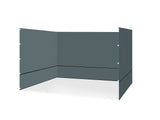 TOUGHOUT Breeze Gazebo Side Wall 3x3M - Grey