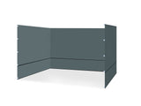 TOUGHOUT Breeze Gazebo Side Wall 3x3M - Grey