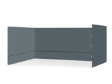 TOUGHOUT Breeze Gazebo Side Wall 3x4.5M - Grey