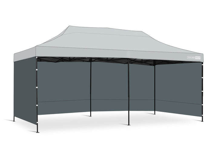 TOUGHOUT Breeze Gazebo Side Wall 3x6M - Grey