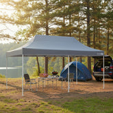 TOUGHOUT Thunderstorm Gazebo 3x6M - Grey