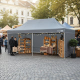 TOUGHOUT Thunderstorm Gazebo 3x6M - Grey