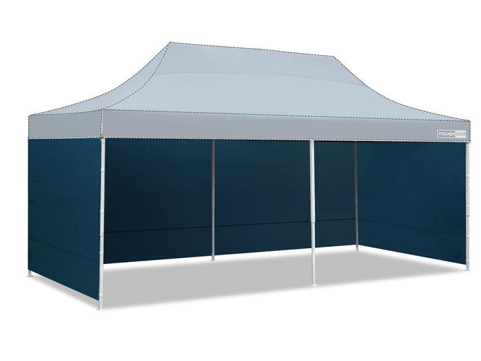 TOUGHOUT Thunderstorm Gazebo Side Wall 3x6M