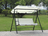 Outdoor Patio Garden 3 Seater Swing Chair