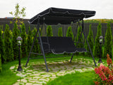 Outdoor Patio Garden 3 Seater Swing Chair