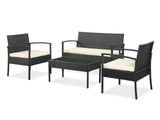 TUCSON Rattan Outdoor Sofa Set 4PCS