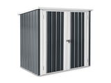 TOUGHOUT Garden Shed 0.86M x 1.47M x 1.34M BLACK