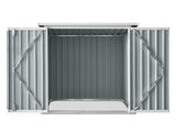 TOUGHOUT Garden Shed 0.86M x 1.47M x 1.34M BLACK