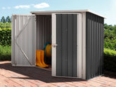 TOUGHOUT Garden Shed 0.86M x 1.47M x 1.34M BLACK