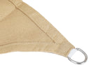 TOUGHOUT Kool Triangle Shade Sail 3.6m x 3.6m x 3.6m - SAND