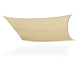 TOUGHOUT Kool Rectangle Shade Sail 6m x 8m - SAND