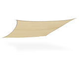 TOUGHOUT Kool Rectangle Shade Sail 6m x 8m - SAND