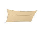 TOUGHOUT Serein Waterproof Rectangle Shade Sail 3m x 4m - SAND