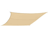 TOUGHOUT Serein Waterproof Square Shade Sail 5m x 5m - SAND