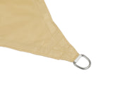 TOUGHOUT Serein Waterproof Square Shade Sail 5m x 5m - SAND