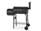 BBQ Grill 2-in-1 BBQ Smoker with Storage Shelf