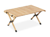 Folding Outdoor Camping Table 90cm - NATURAL