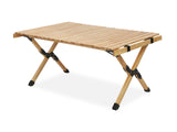 Folding Outdoor Camping Table 90cm - NATURAL
