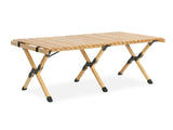 Folding Outdoor Camping Table 120cm - NATURAL