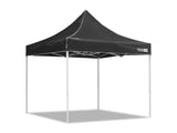 TOUGHOUT Thunderstorm Gazebo 3x3m - Black