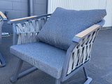 Moreton 4 Piece Outdoor Sofa Set - Dark Grey