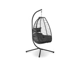 Aegina Outdoor Hanging Egg Chair - Grey