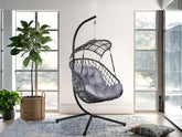 Paxos Outdoor Hanging Egg Chair - Grey