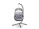 Paxos Outdoor Hanging Egg Chair - Grey