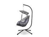 Paxos Outdoor Hanging Egg Chair - Grey