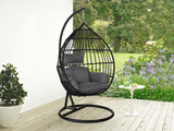Tanna Outdoor Hanging Egg Chair - Grey