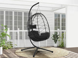 Molokai Outdoor Hanging Egg Chair - Black
