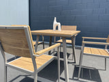 Benbecula 5 Piece Outdoor Dining Set - Natural