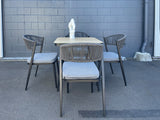 Caldey 5 Piece Outdoor Dining Set - Grey