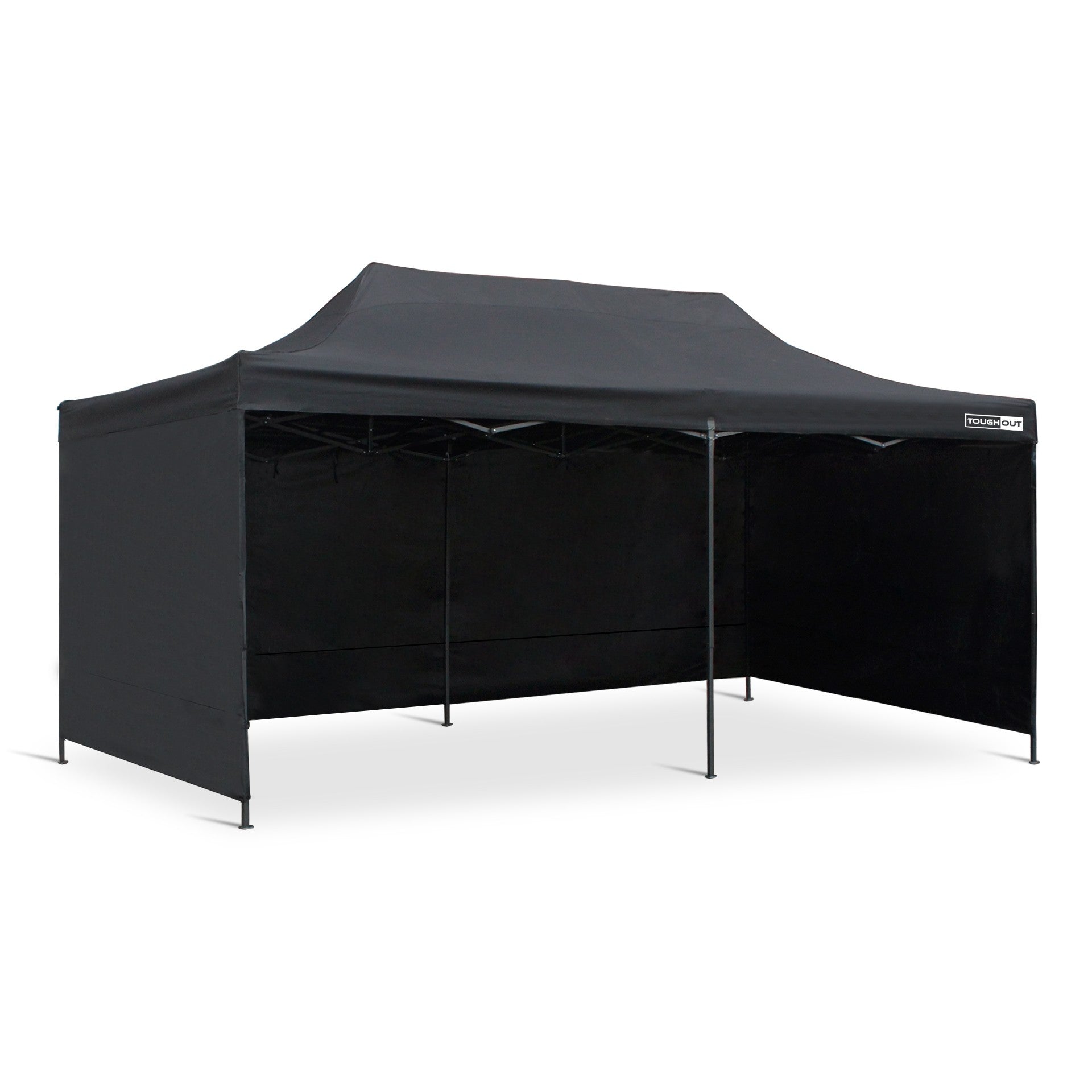 TOUGHOUT Breeze Gazebo 3x6M - Black