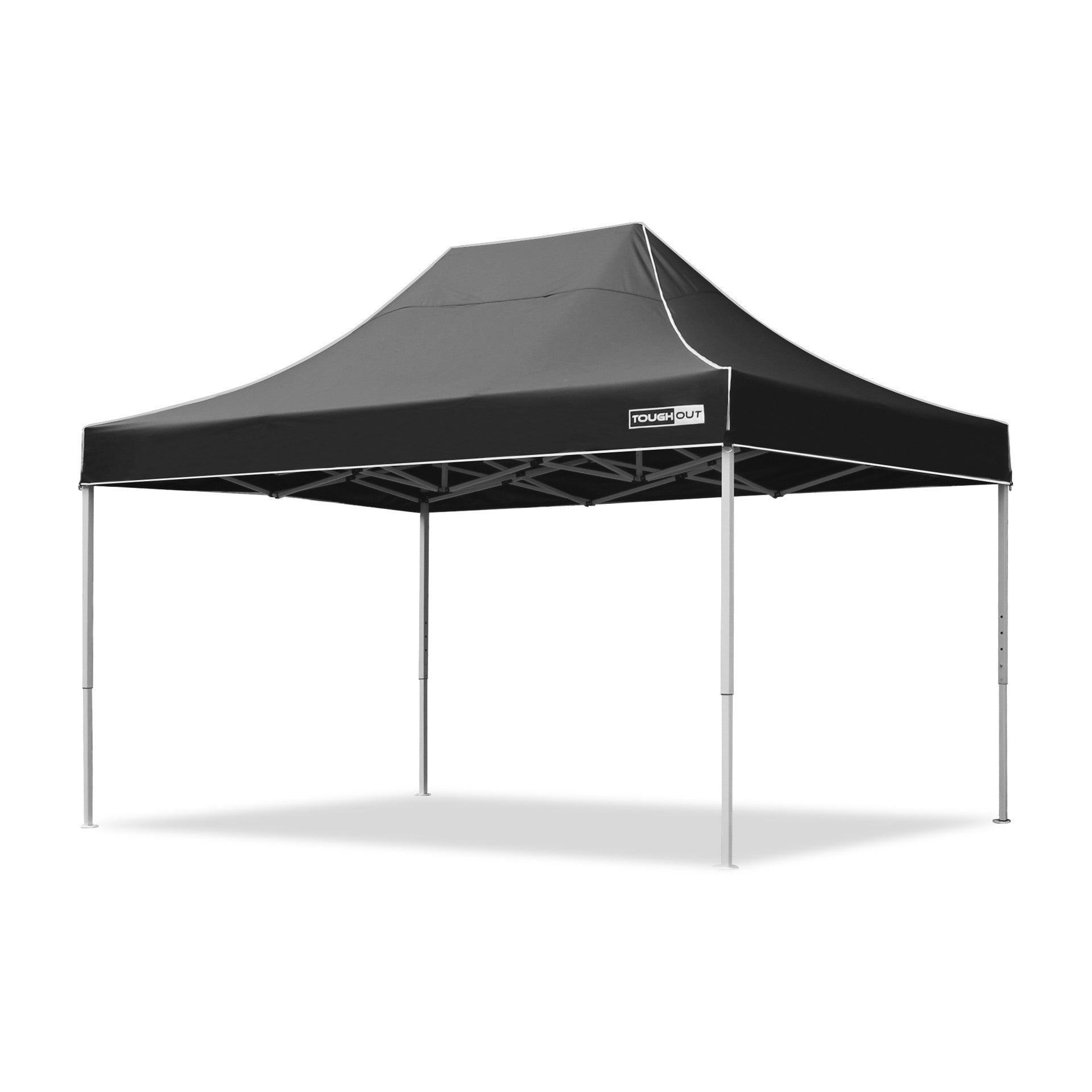 TOUGHOUT Thunderstorm Gazebo 3x4.5M - Black