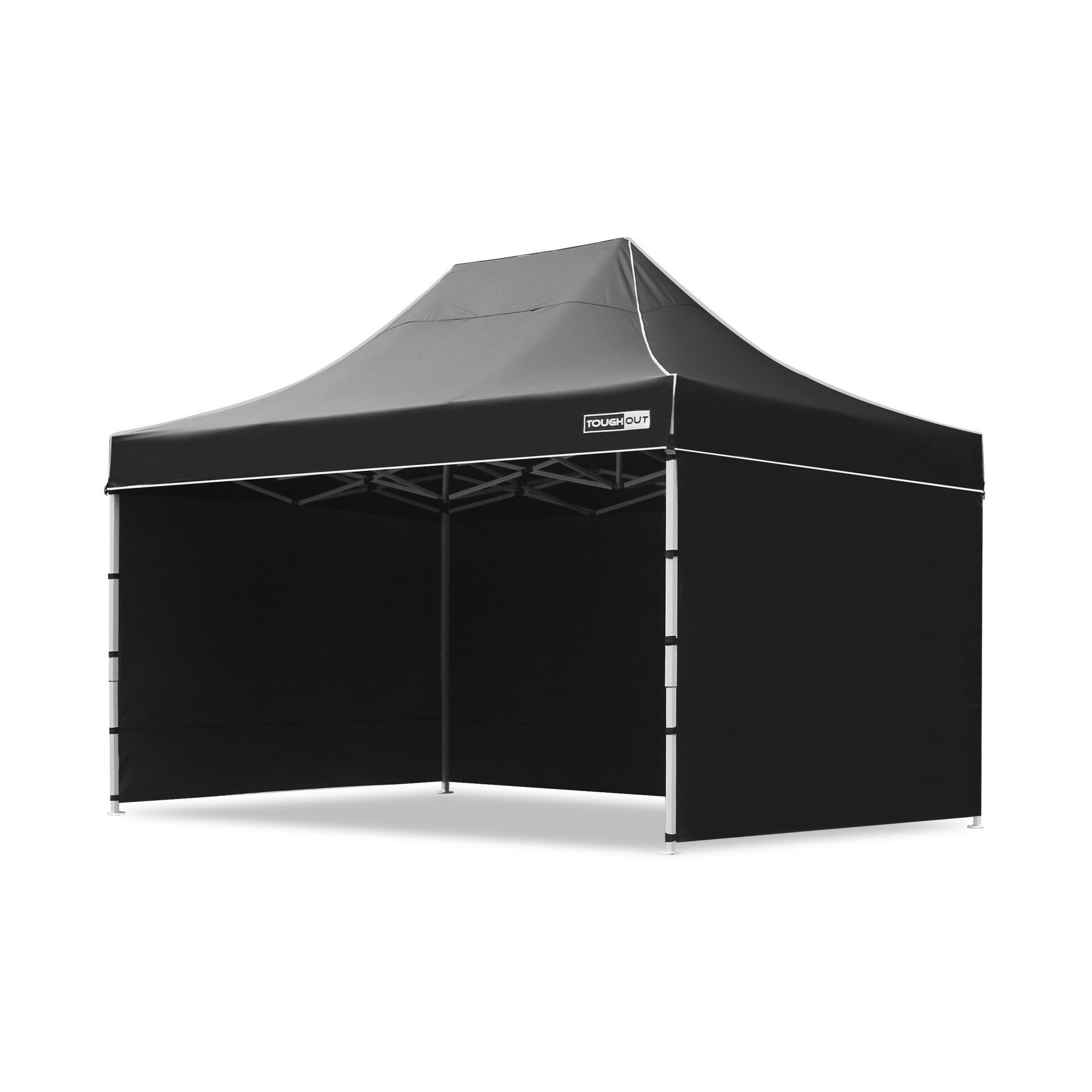 TOUGHOUT Thunderstorm Gazebo 3x4.5M - Black